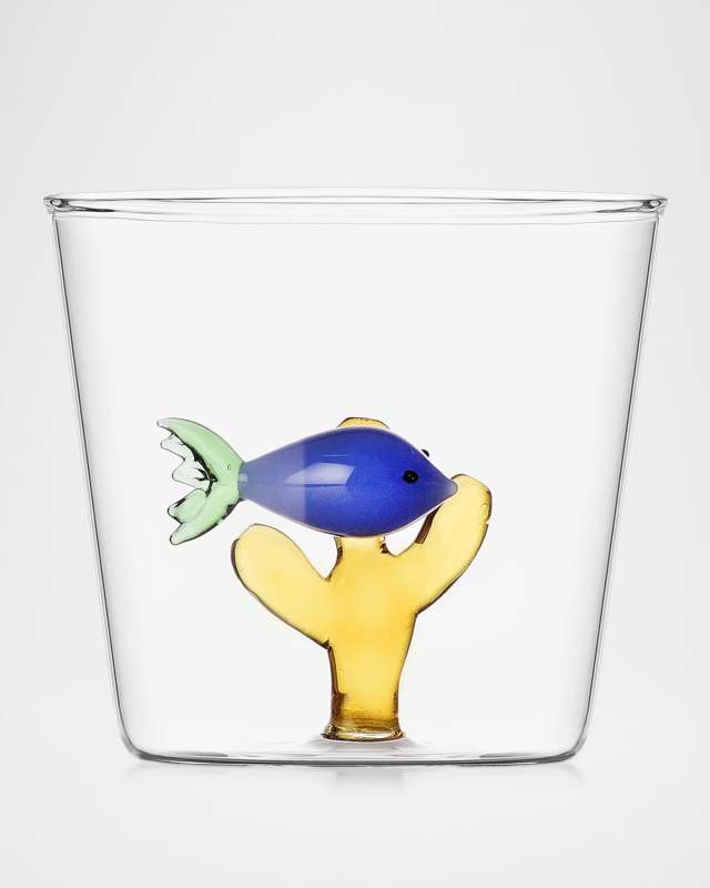 Marine Garden Fish Tumbler, 11.5 oz.